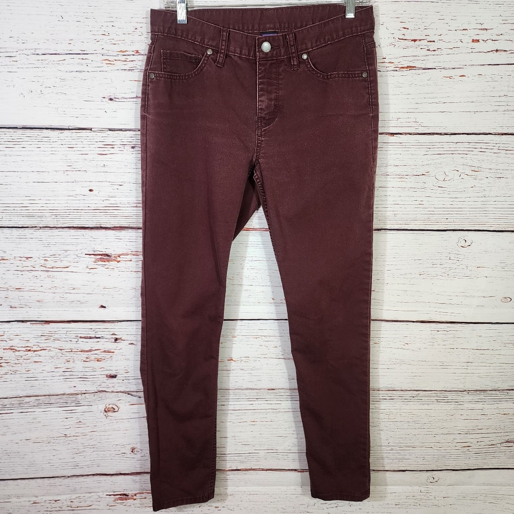 Patagonia Burgandy Women's Jeans Size 8